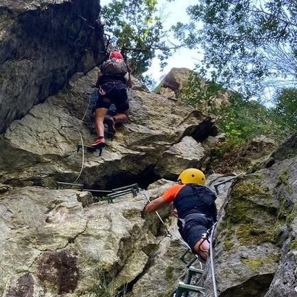 via ferrata les valle aran actividad