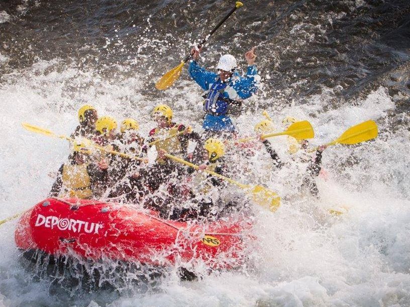 rafting pirineo valle de aran rio aventura