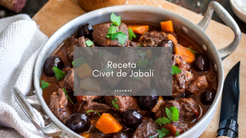 Receta Civet de Jabalí Tradicional