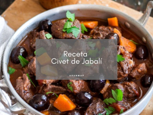Receta Civet de Jabalí Tradicional