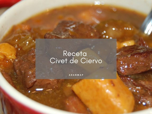 Receta Civet de Ciervo Tradicional