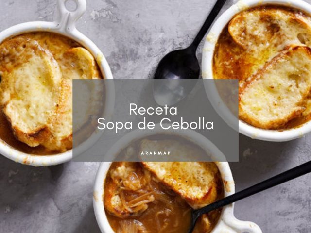 Receta Sopa de Cebolla Tradicional