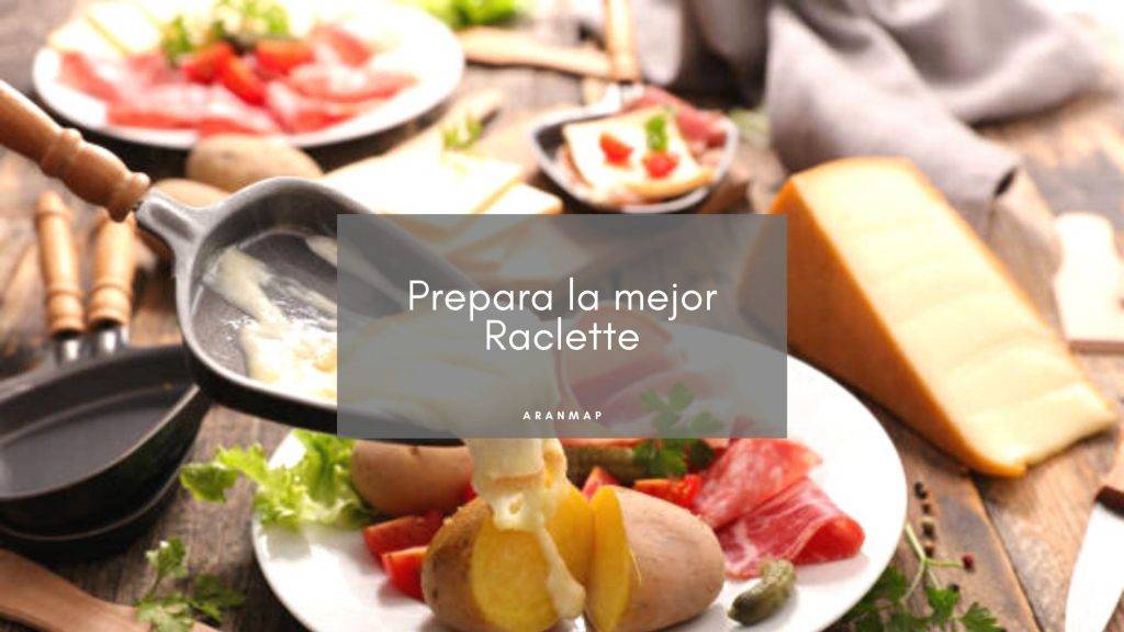 Receta de Raclette con Queso y Carne