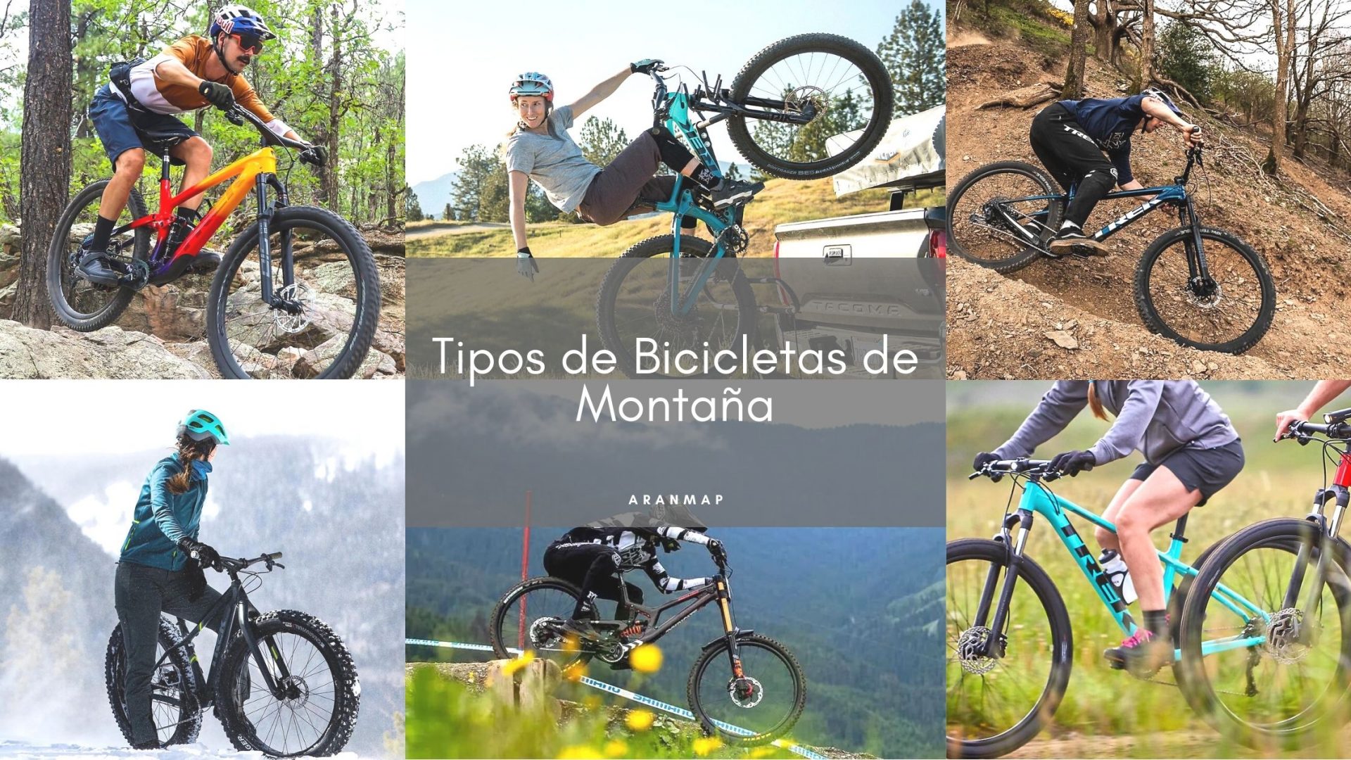 Tipos de Bicicletas de Montaña para recorrer Rutas de BTT por el Valle de Arán